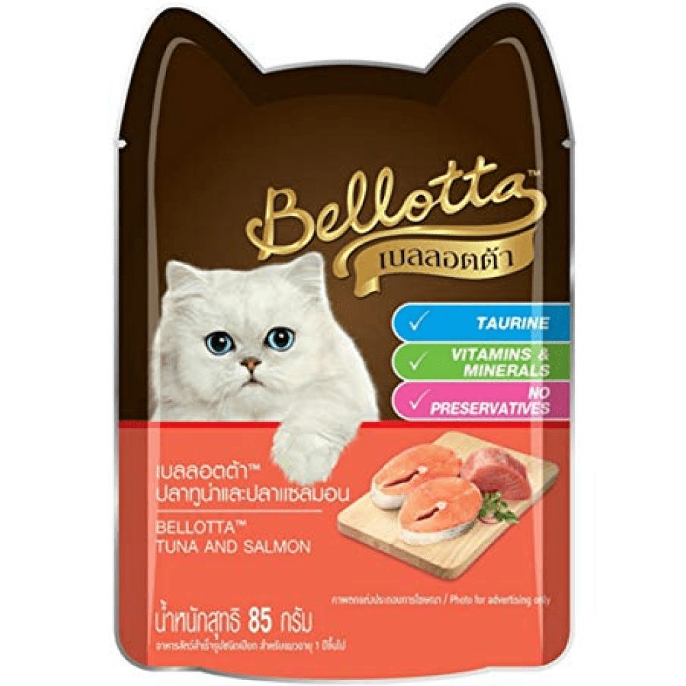 Bellotta Tuna & Salmon in Gravy Cat Wet Food — side view