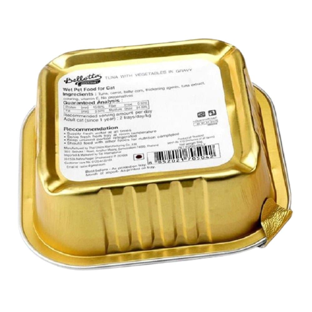 Bellotta Tuna with Vegetables in Gravy Cat Wet Food — back view