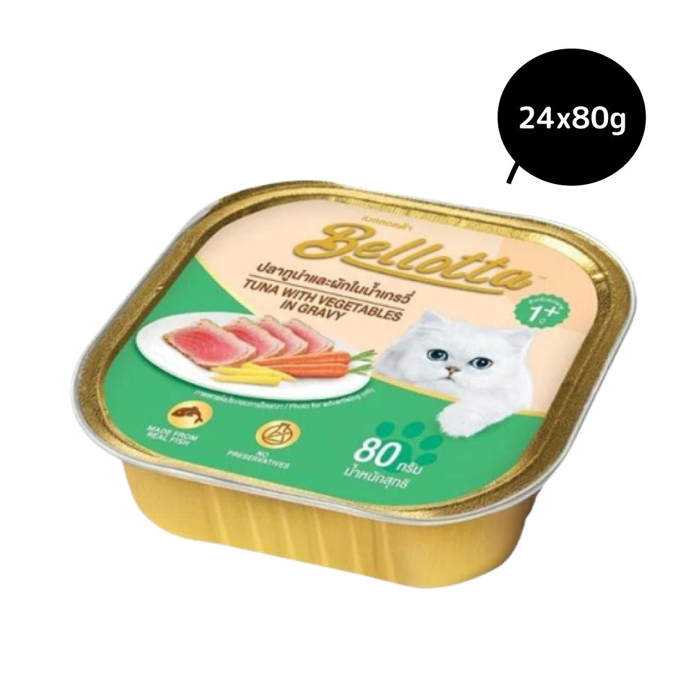 bellotta-tuna-with-vegetables-in-gravy-wet-cat-food 24x80g