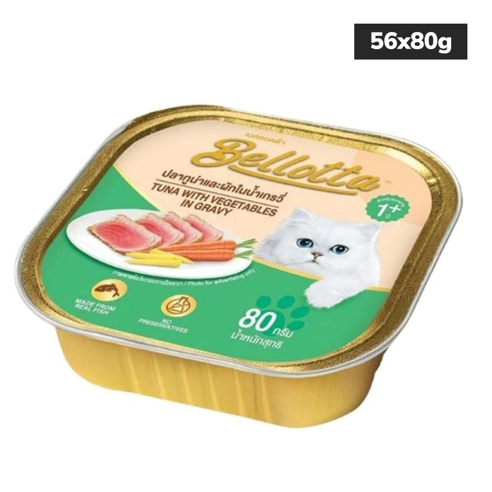 bellotta-tuna-with-vegetables-in-gravy-wet-cat-food 56x80gm