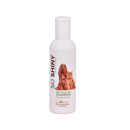 BI Grooming So Shiny Tea Tree Oil Shampoo for Dogs and Cats — side view