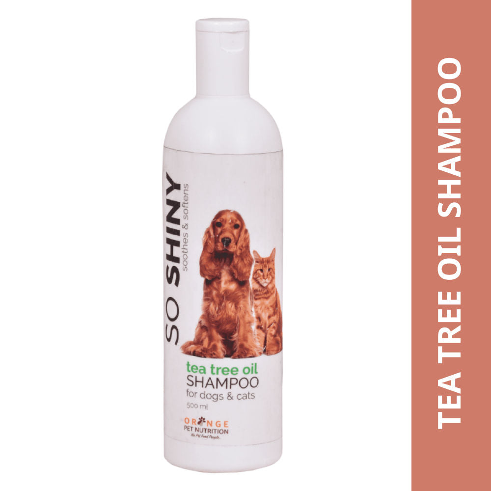 BI Grooming So Shiny Tea Tree Oil Shampoo for Dogs and Cats — detail shot