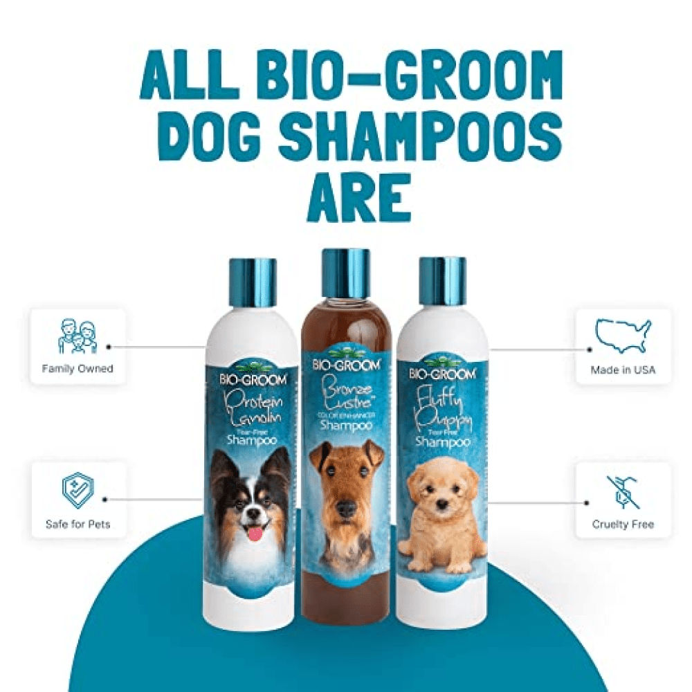 Bio Groom Bronze Lustre Color Enhancer Shampoo For Dogs — detail shot