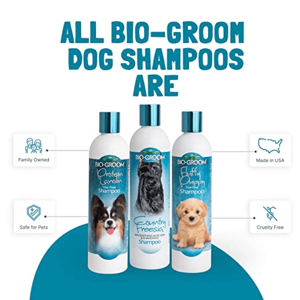 Bio Groom Country Freesia Natural Scent Shampoo for Dogs and Cats — detail shot