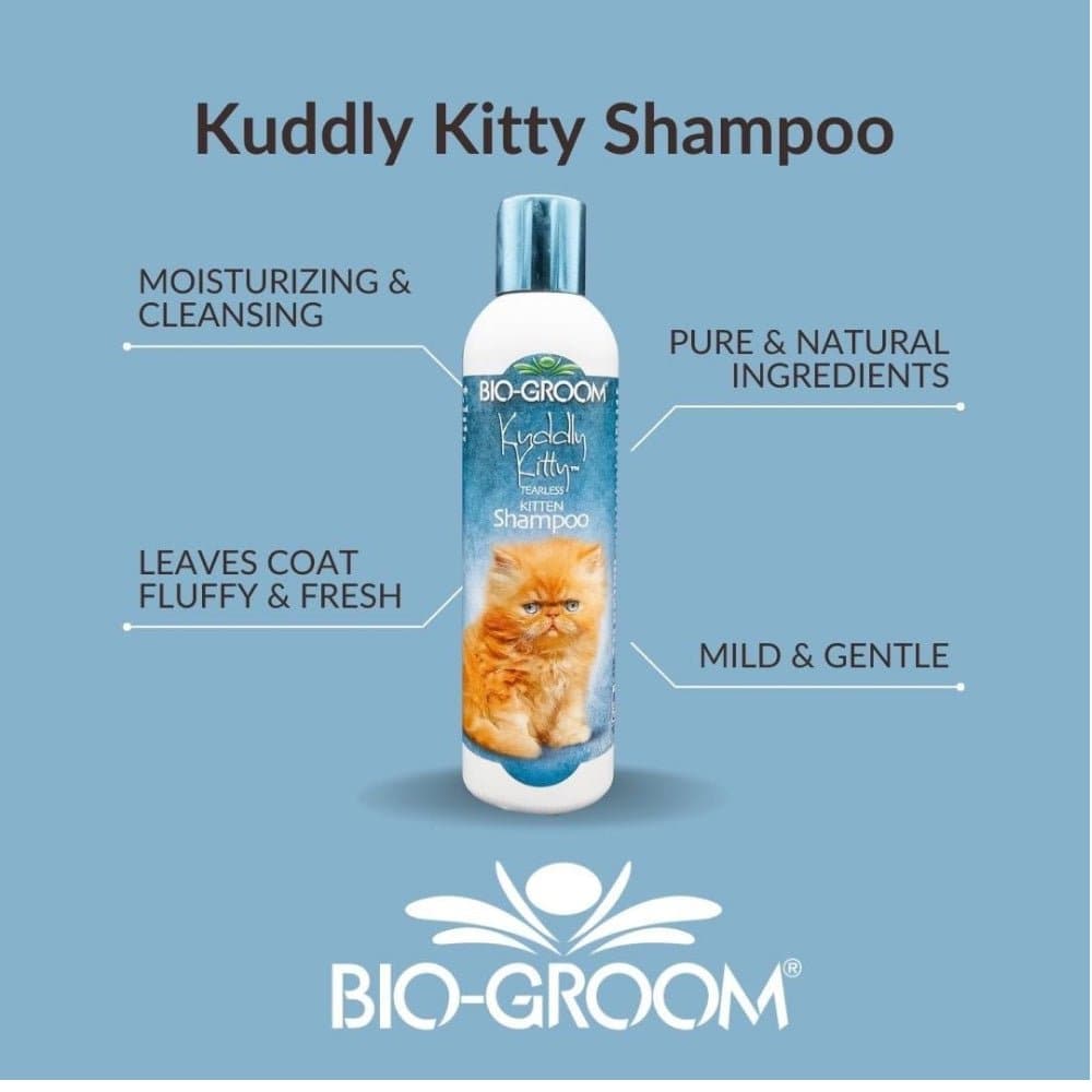 Bio Groom Kuddly Kitty Tearless Shampoo For Cats - Image 5