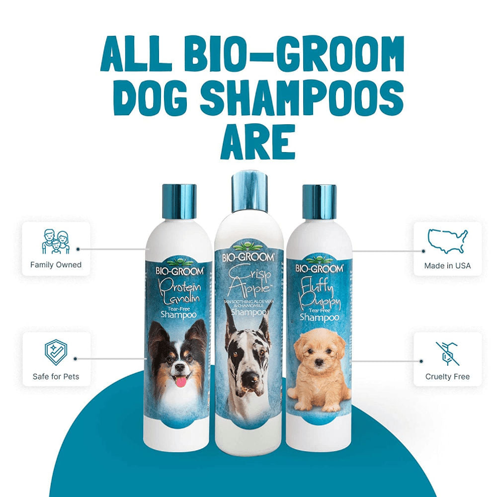 Bio Groom Natural Scents Crisp Apple Shampoo for Dogs and Cats — back view