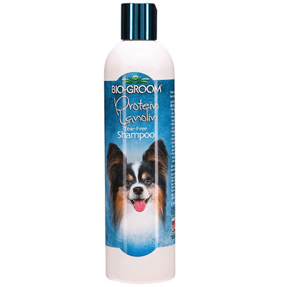 Bio Groom Protein Lanolin Moisturising Shampoo for Dogs and Cats — side view