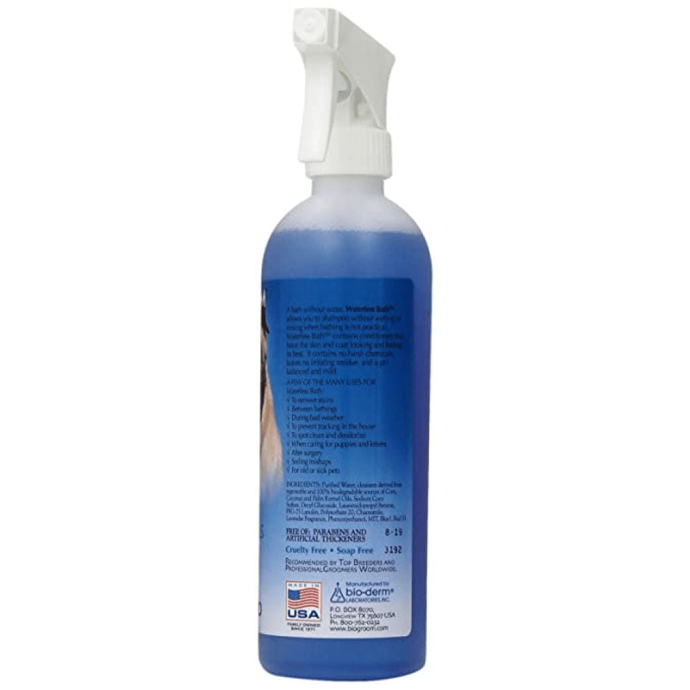Bio Groom Waterless Bath Shampoo Spray For Dogs — detail shot