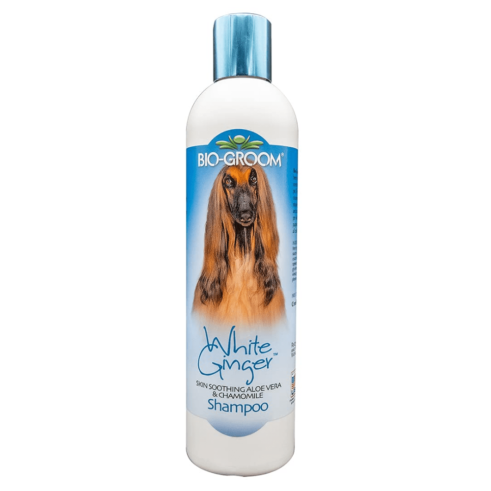 Bio Groom White Ginger Natural Scent Shampoo for Dogs and Cats — side view