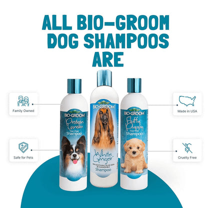 Bio Groom White Ginger Natural Scent Shampoo for Dogs and Cats — back view
