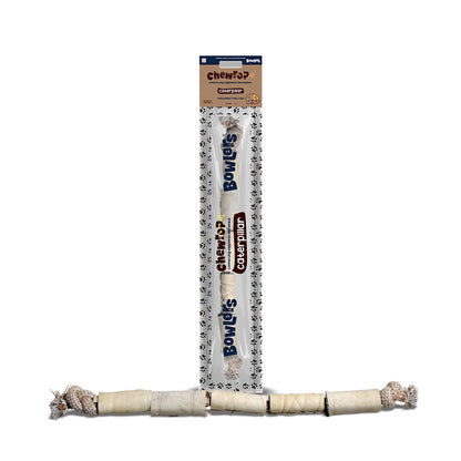 Bowlers Chewrope Caterpillar Rope Toy For Dogs Brown