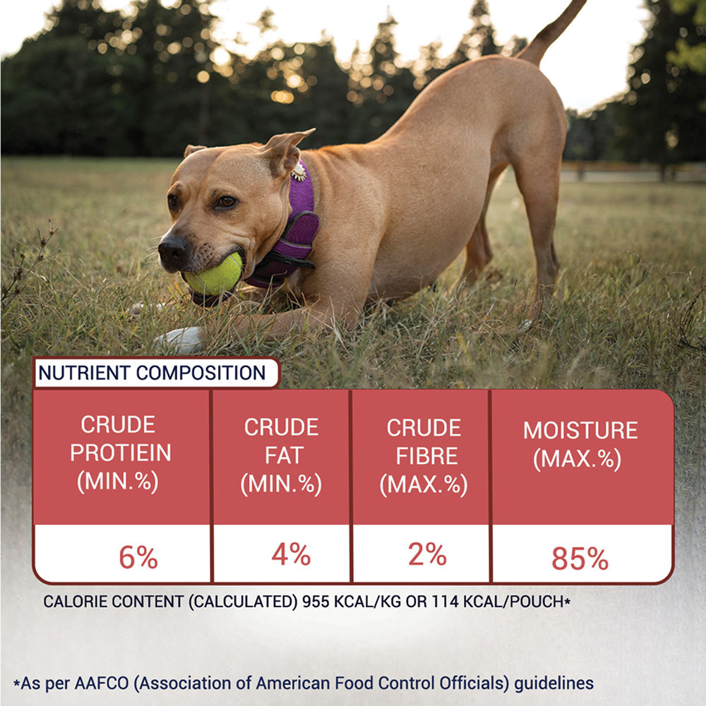 Bowlers Lamb in Gravy Adult Dog Wet Food — detail shot