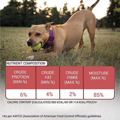 Bowlers Lamb in Gravy Adult Dog Wet Food — detail shot