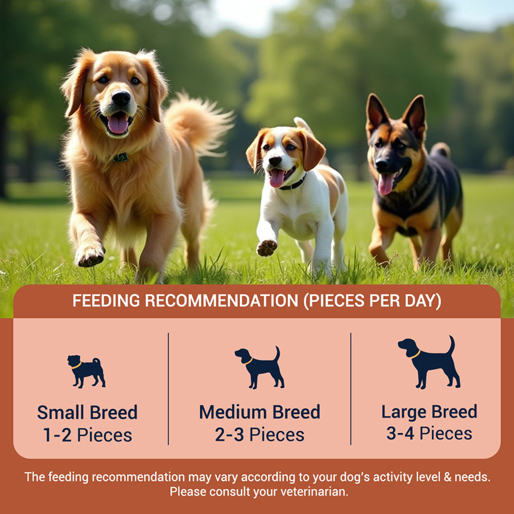 Bowlers Meat Sticks Dog Treats — in use
