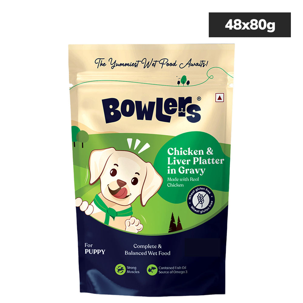 Bowlers Chicken and Liver Recipe in Gravy Puppy Dog Wet Food — image 6
