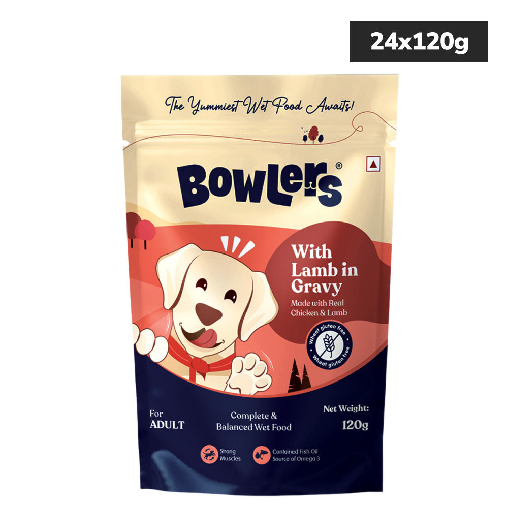 bowlers-lamb-in-gravy-dog-wet-food 24x120g