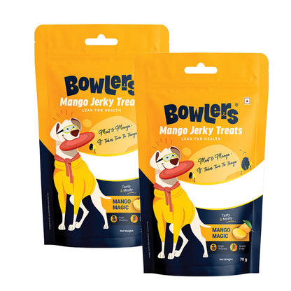 Bowlers Mango Jerky Dog Treats — image 6