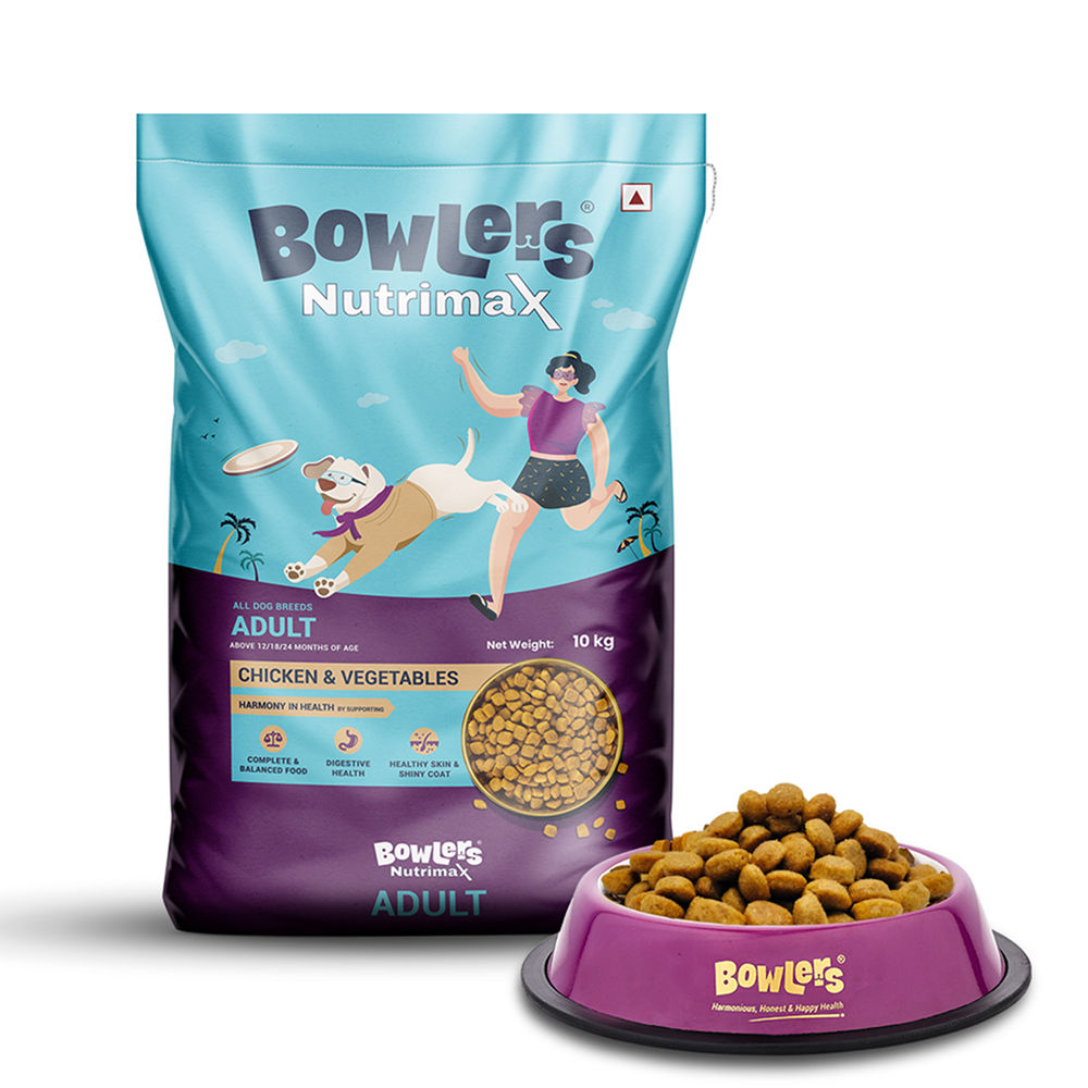 Bowlers Nutrimax Chicken and Vegetables Adult Dog Dry Food — image 6