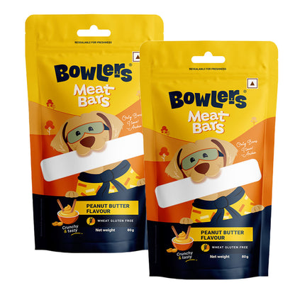 Bowlers Peanut Butter Flavour Meat Bars Dog Treats — image 6