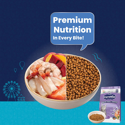 Carniwel Fresh Fish And Shrimp For Adult Cat Dry Food Bgb - Image 5
