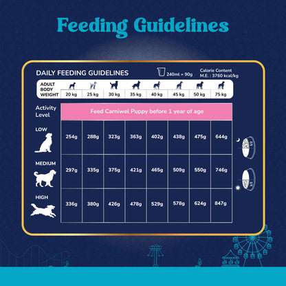 Carniwel Fresh Lamb Large Breed Adult Dog Dry Food — in use