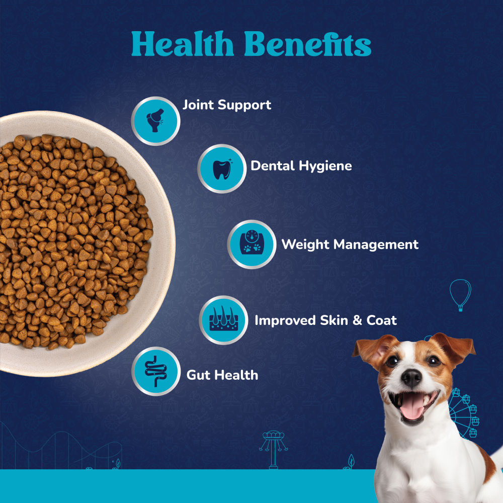 Carniwel Fresh Lamb Small Breed Adult Dog Dry Food — in use