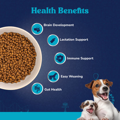 Carniwel Fresh Lamb Starter For Small Breed Mother & Baby Dog Dry Food — side view