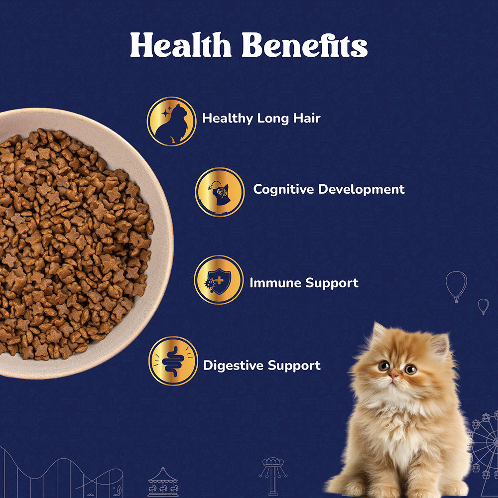 Carniwel Natural Nutrition For Skin Digestion Hairball Control Persian Kitten Cat Dry Food Copy - Image 3