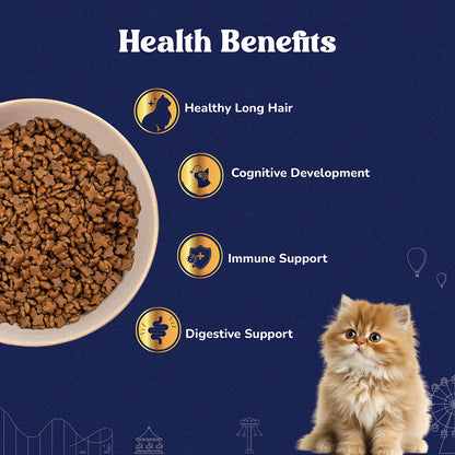 Carniwel Natural Nutrition For Skin Digestion Hairball Control Persian Kitten Cat Dry Food Copy - Image 3