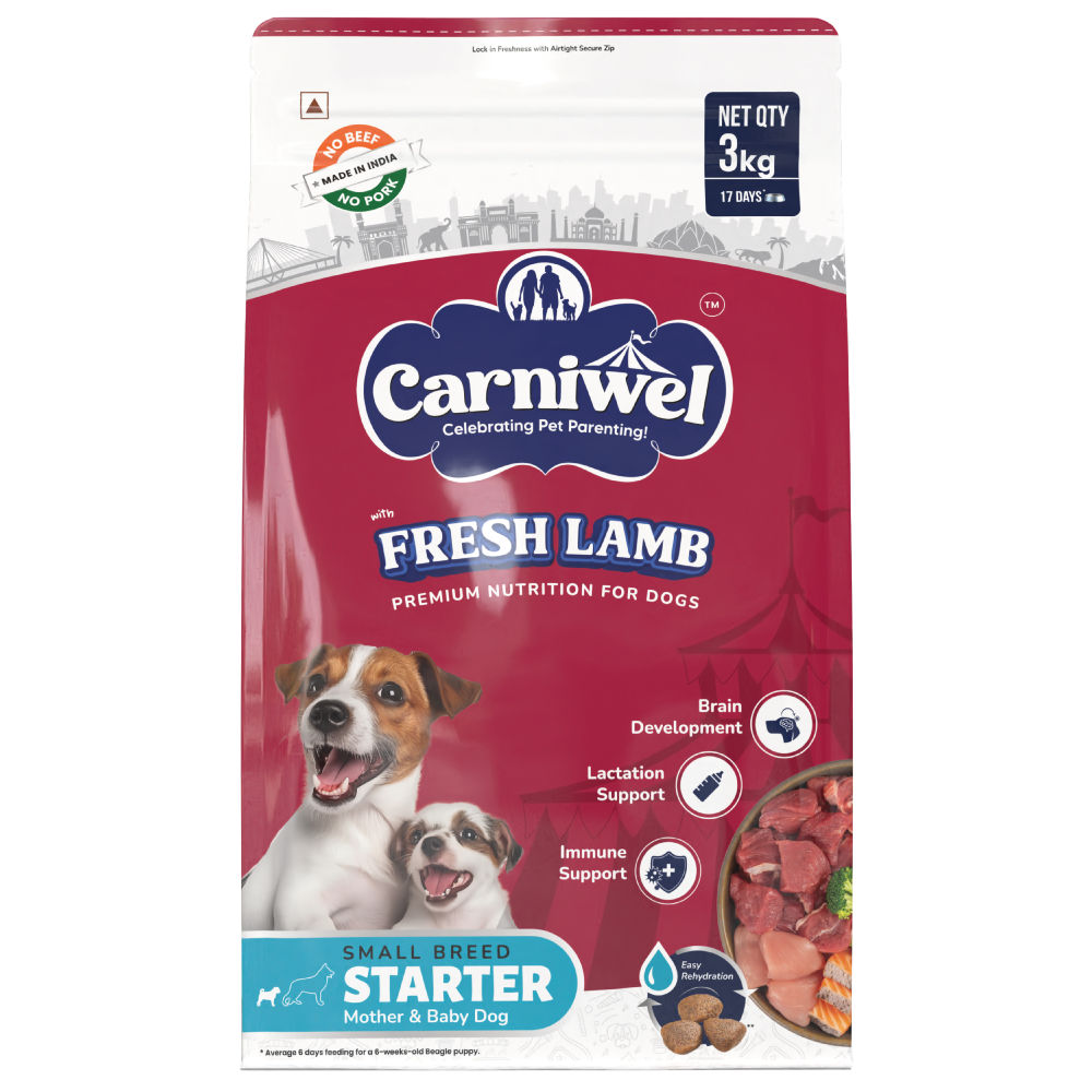 Carniwel Fresh Lamb Starter For Small Breed Mother & Baby Dog Dry Food — image 6