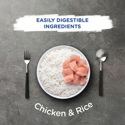 Chappi Chicken & Rice Adult Dog Dry Food — in use