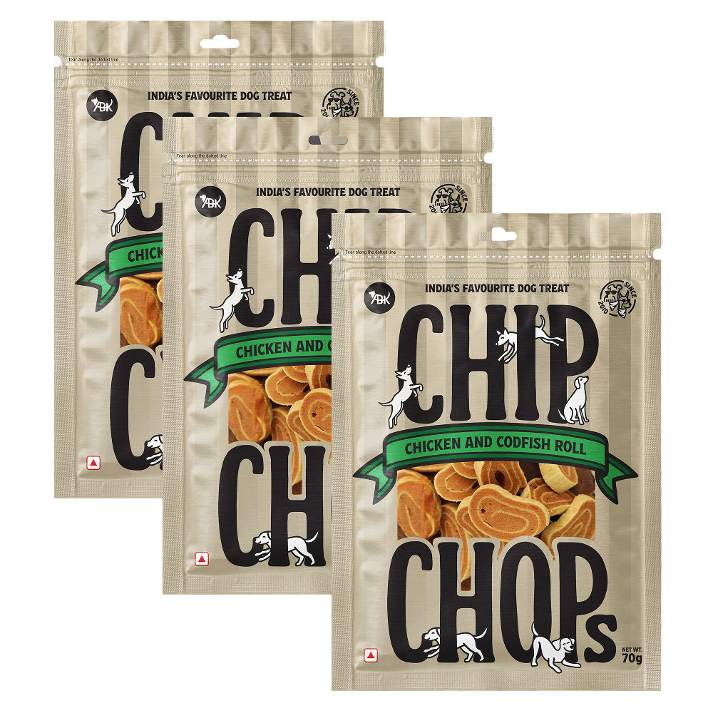 Chip Chops Chicken and Codfish Rolls Dog Treats — image 6