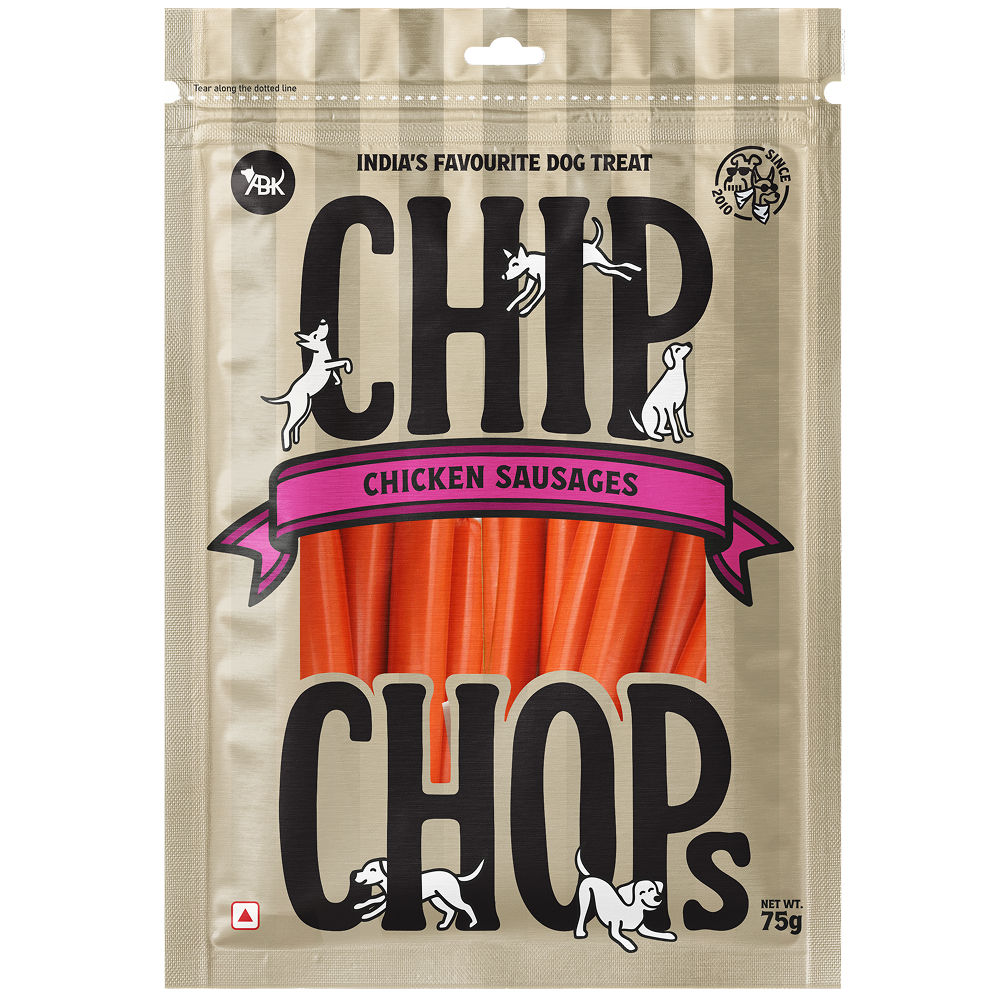 Chip Chops Chicken Sausages Dog Treats — image 6