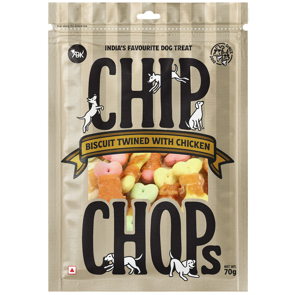 Chip Chops Biscuit Twined With Chicken
