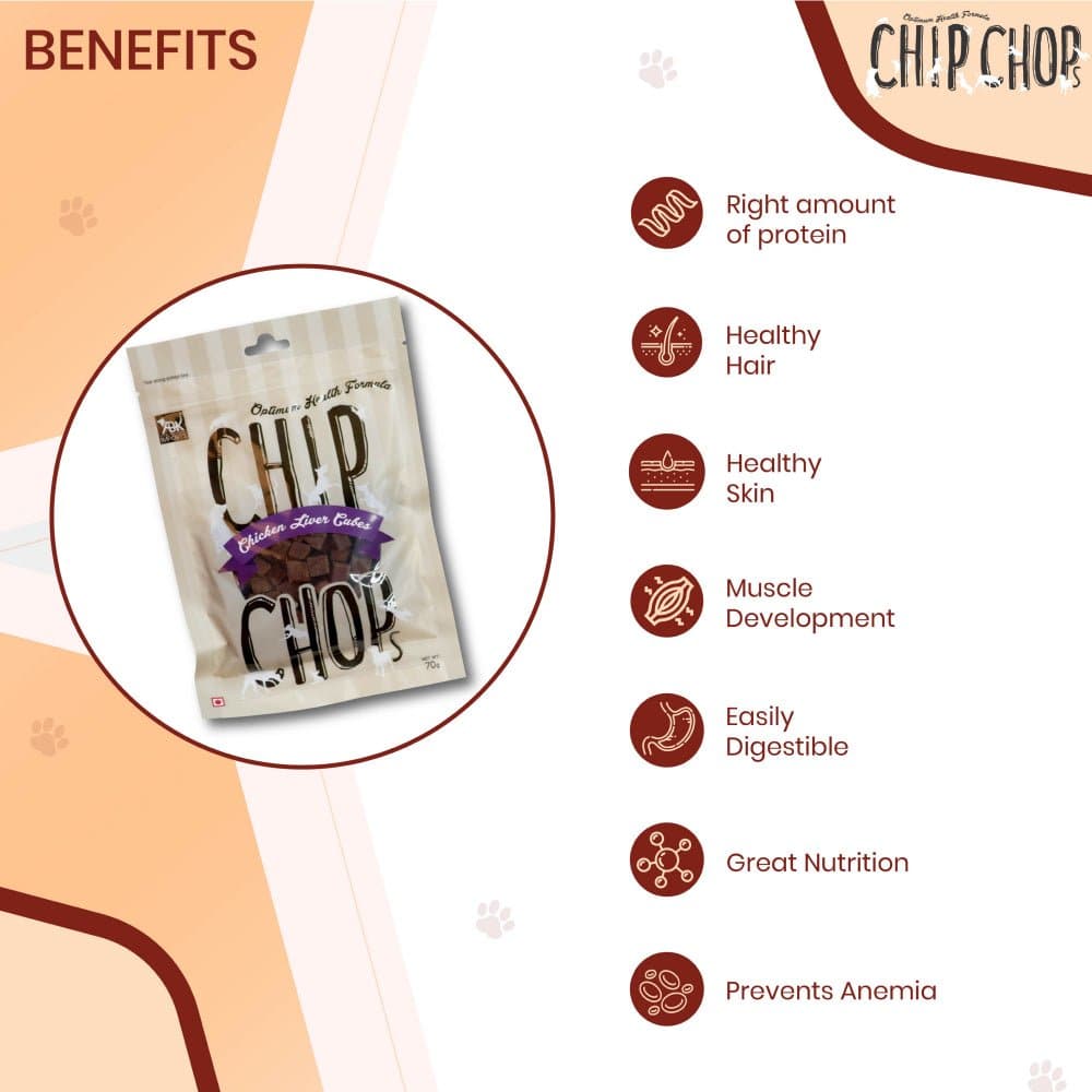 Chip Chops Chicken Liver Cubes - Image 4