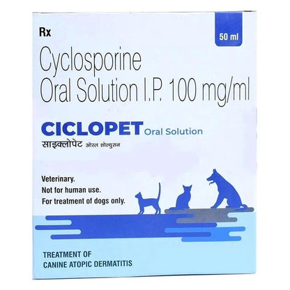 Corise Ciclopet Oral Solution (Cyclosporine) for Dogs and Cats — side view