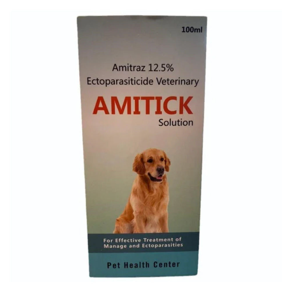 Corise Amitick Amitraz 12.5% Solution for Dogs — side view