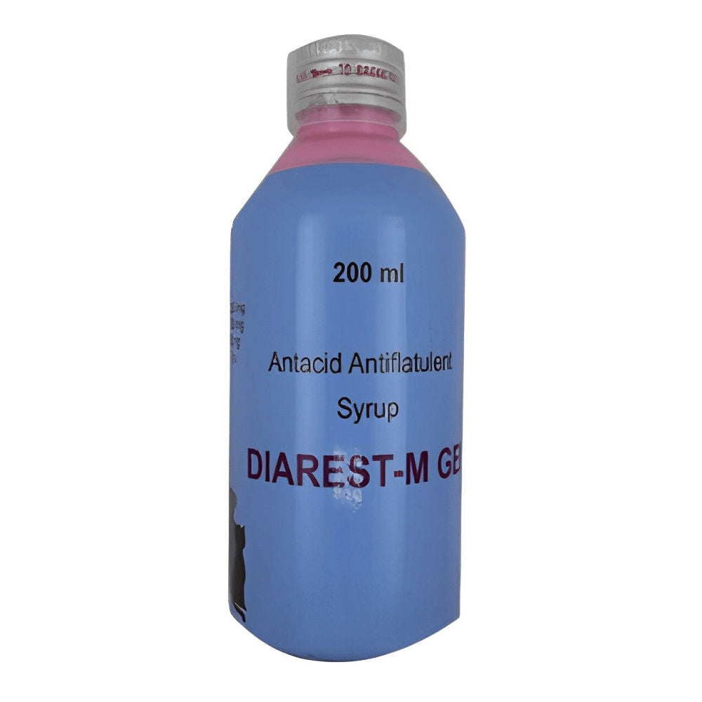 Corise Diarest M Gel Antacid Antifatulent Syrup for Dogs — side view