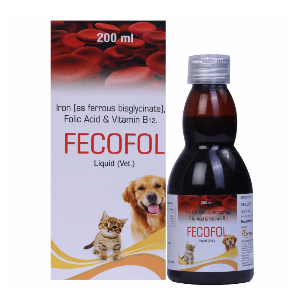 Corise Fecofol Syrup 200Ml For Dogs And Cats