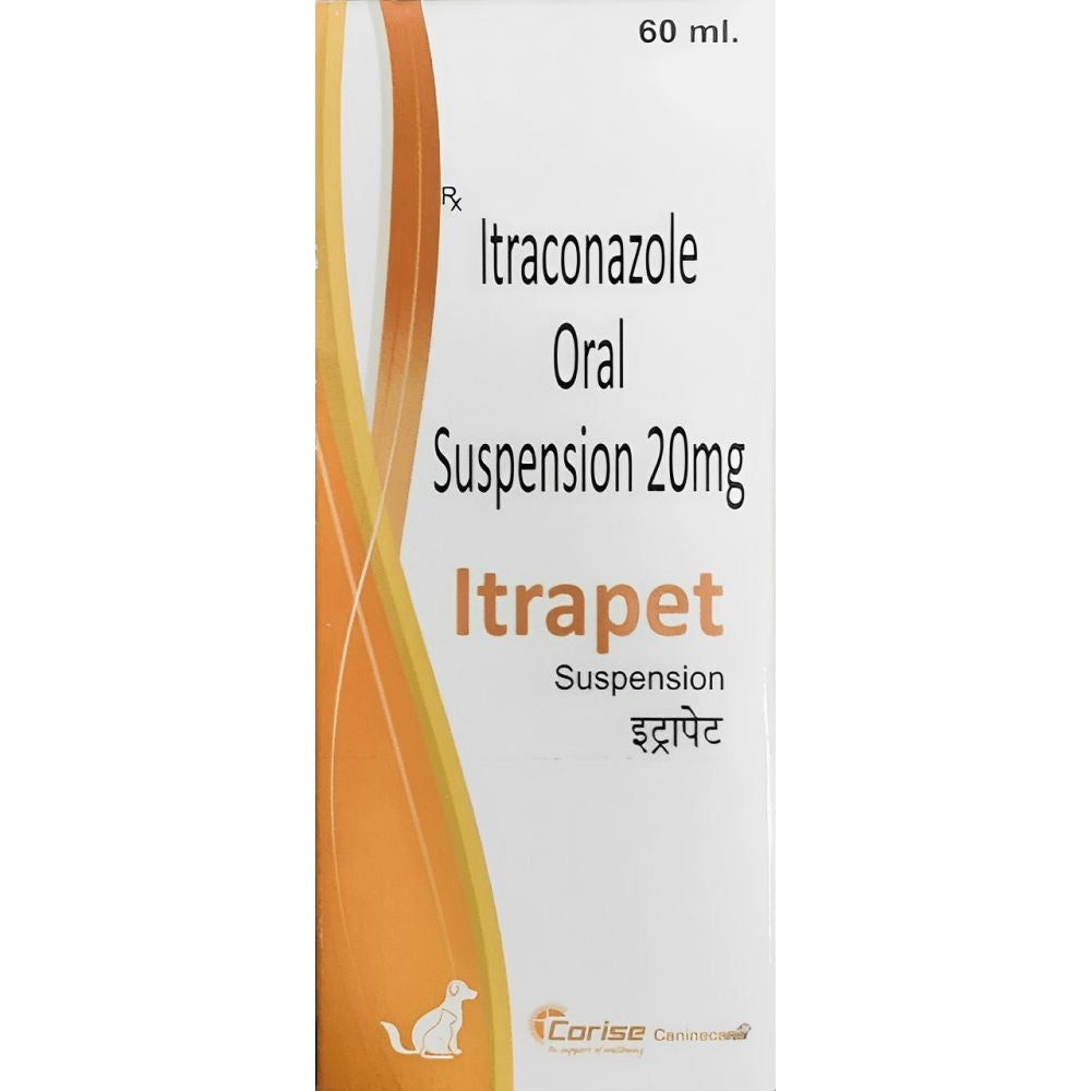 Corise Itrapet Suspension (Itraconazole) for Dogs and Cats — side view