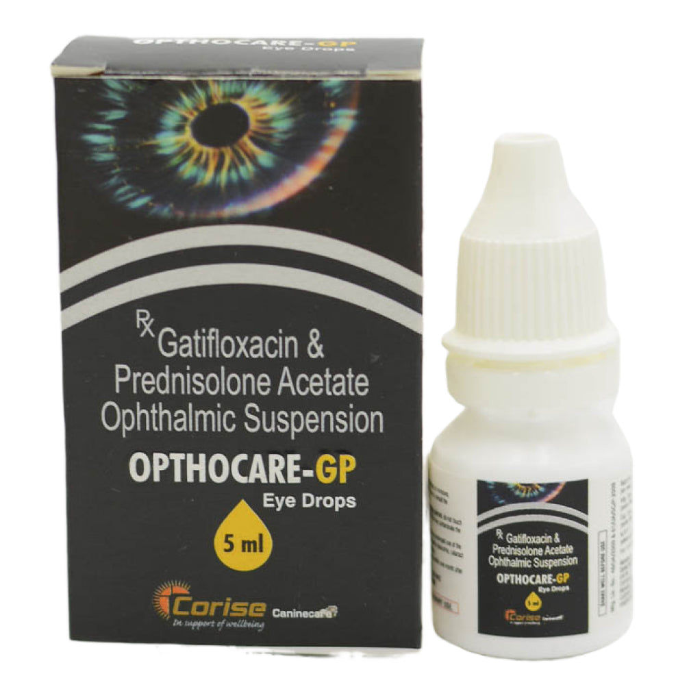 Corise Opthocare GP Eye Drop for Dogs and Cats — side view