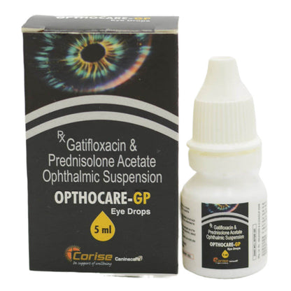 Corise Opthocare GP Eye Drop for Dogs and Cats — side view