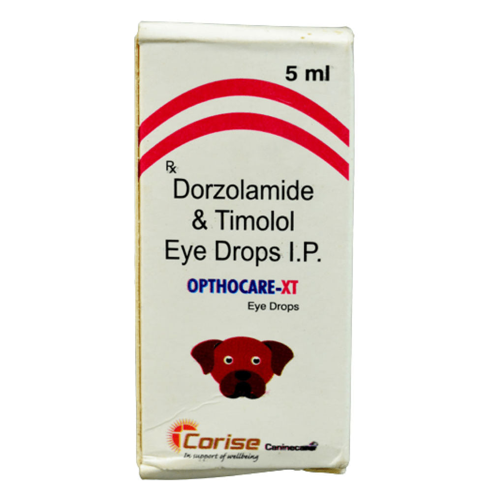 Corise Opthocare XT Eye Drops (Dorzolamide Timolol) for Dogs and Cats — side view