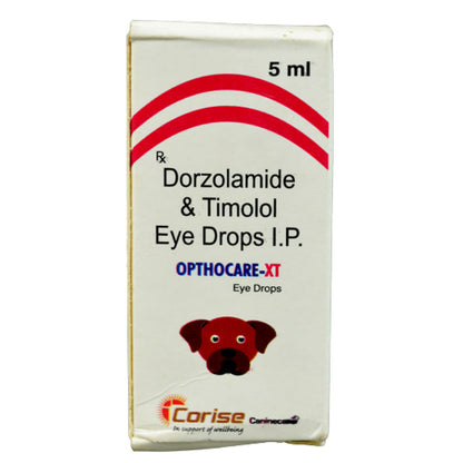 Corise Opthocare XT Eye Drops (Dorzolamide Timolol) for Dogs and Cats — side view