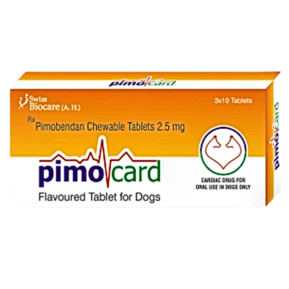 Corise Pimocard 2 5 Mg Chewable Tablets For Dogs