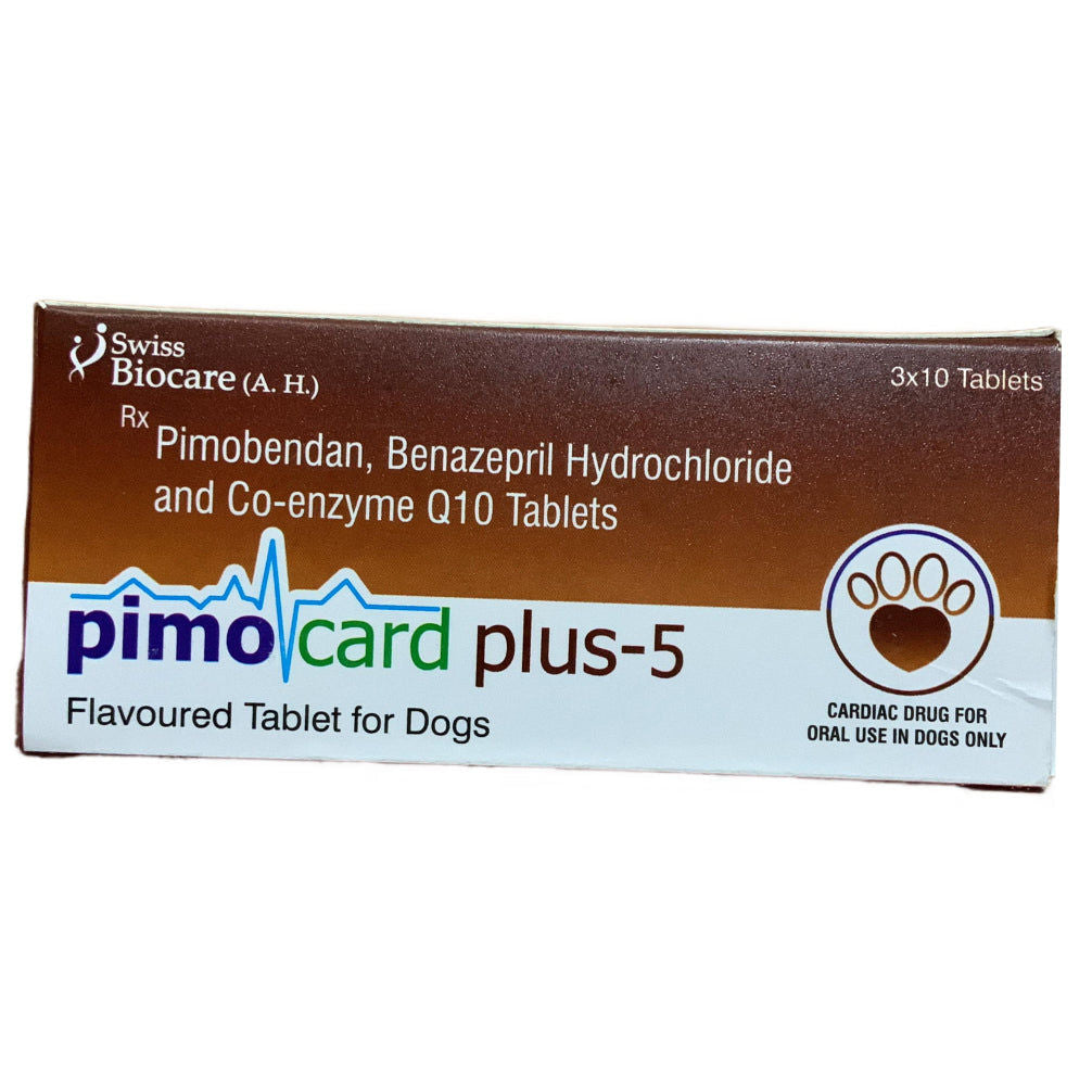 Corise Pimocard Plus 5Mg Chewable Tablets For Dogs