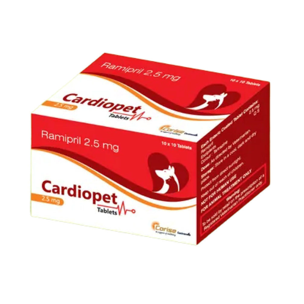 Corsie Cardiopet Ramipril 2 5Mg Tablets For Dogs And Cats