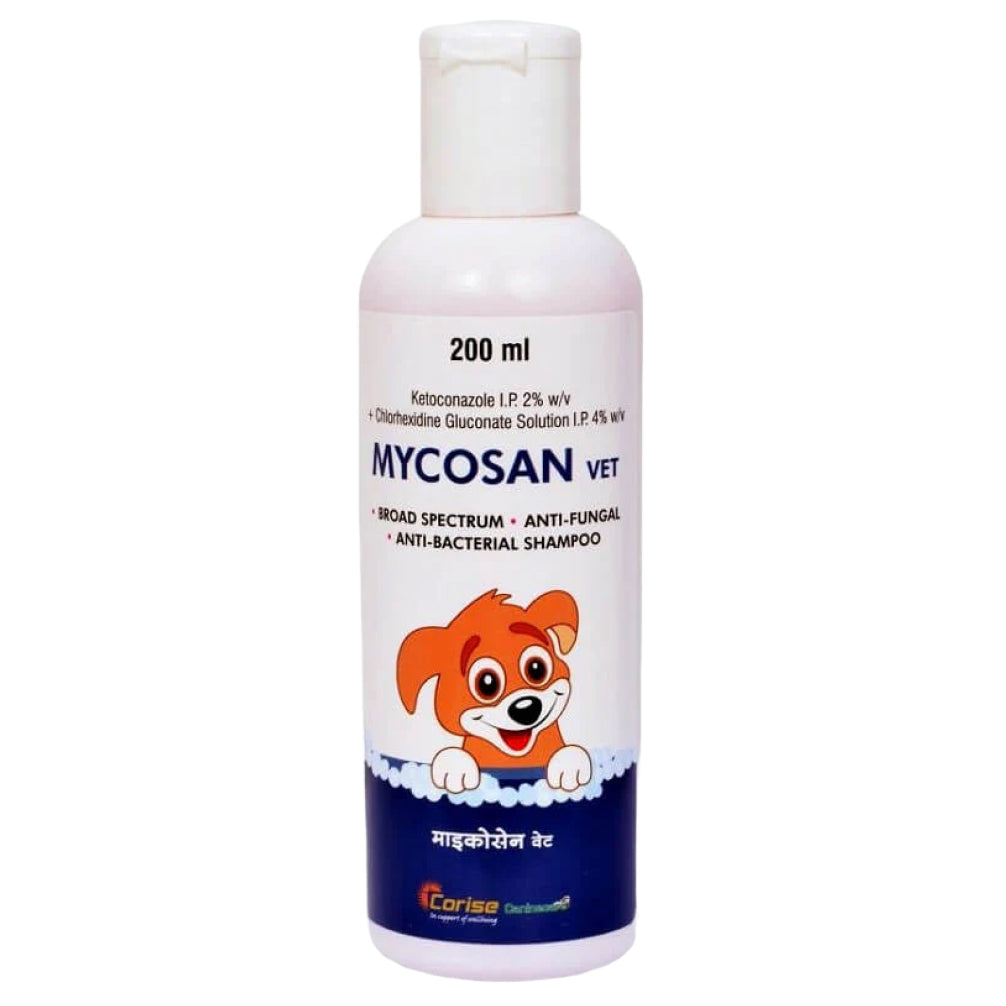 Corsie Mycosan Vet Shampoo For Dogs And Cats