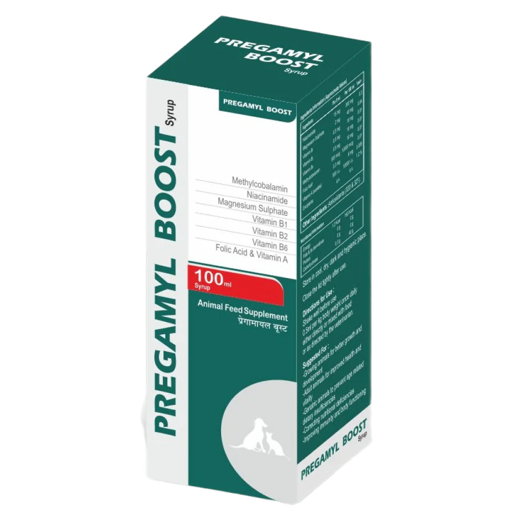 Corsie Pregamyl Boost Syrup For Dogs And Cats