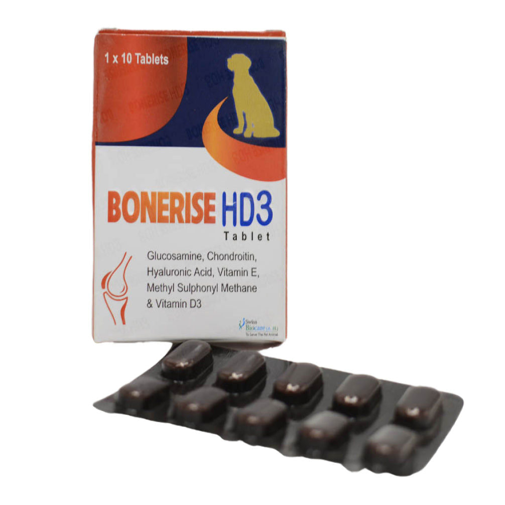 Corsie Bonerise HD3 Tablets for Dogs — back view